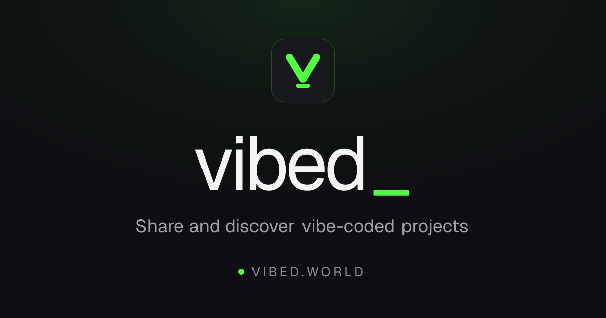 vibed.world image